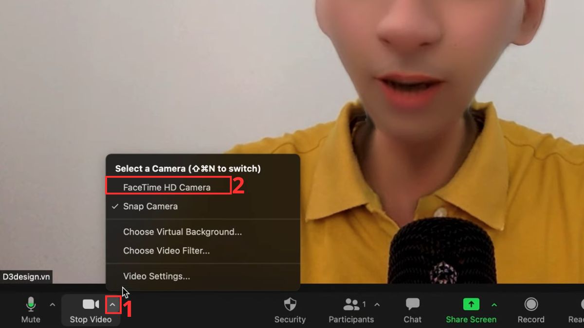 cách xóa snap camera trên macbook