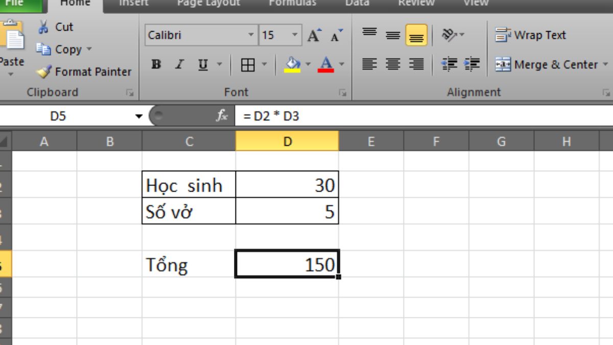 Excel bị lỗi không chạy công thức cách khắc phục 1 bước 3