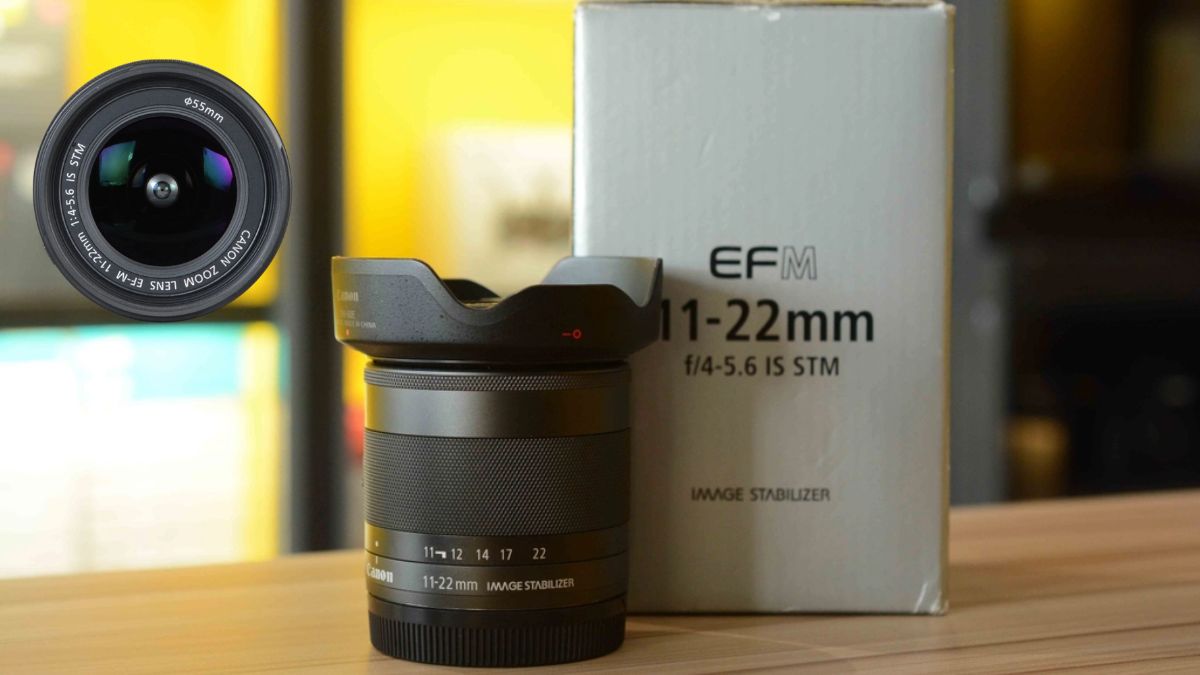 Lens cho Canon M50 góc rộng