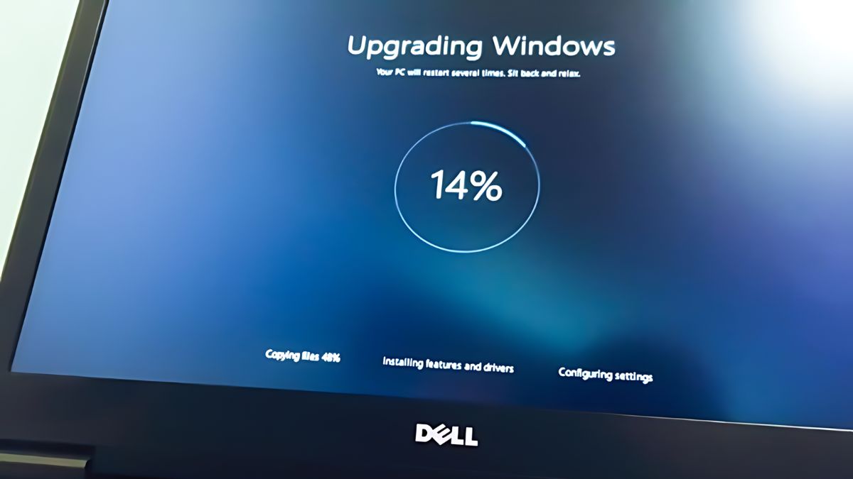 Lỗi update Win 10 bị treo