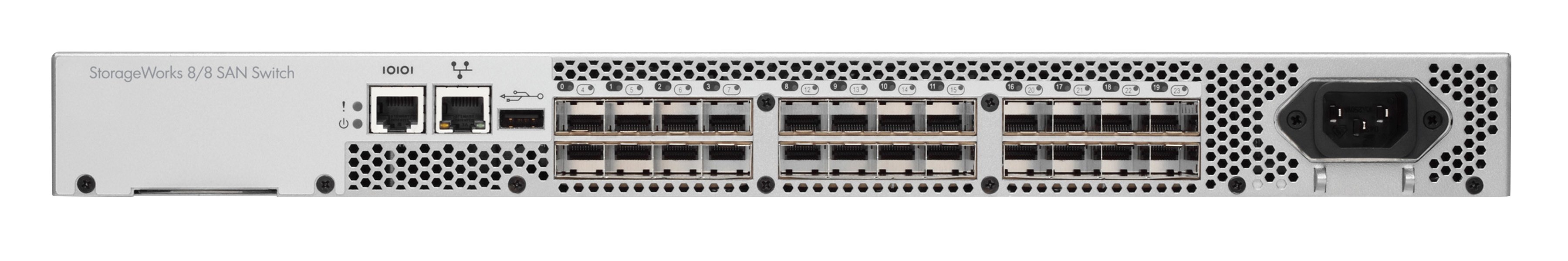 Thiết Bị Mạng HPE 8/8 Base 8 Ports Enabled SAN Switch AM867C