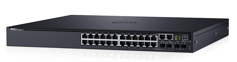 Thiệt Bị Mạng Dell EMC Networking S3124 24 Ports GE RJ45, 2x SFP Ports, 2 Combo Uplink