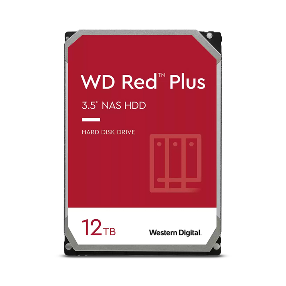  HDD WD Red Plus 12TB 3.5 inch SATA III 256MB Cache 7200RPM WD120EFBX