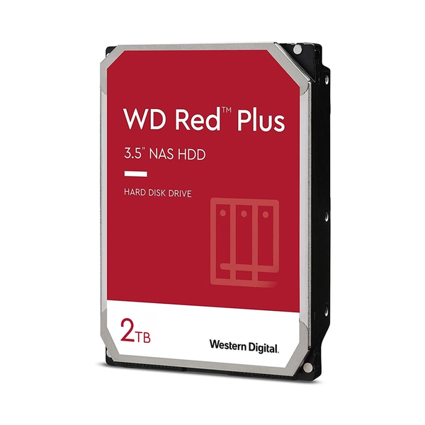 HDD WD Red Plus 2TB 3.5 inch SATA III 64MB Cache 5400RPM WD20EFPX