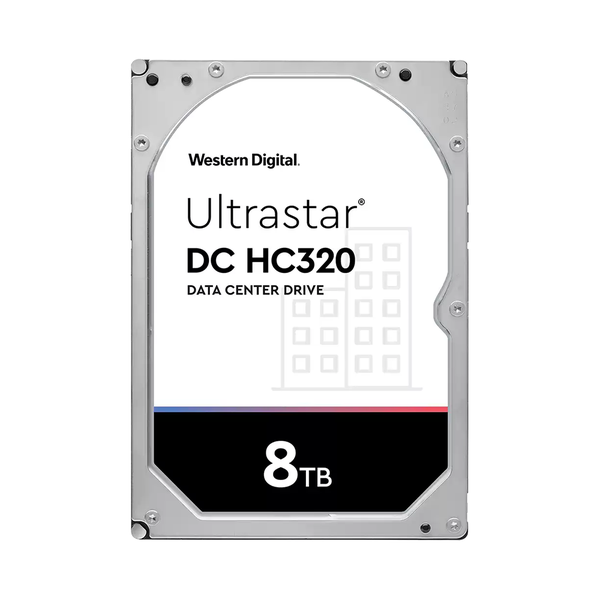  HDD WD Ultrastar HC320 8TB 3.5 inch SATA Ultra 512E SE 7K8 256MB Cache 7200RPM HUS728T8TALE6L4