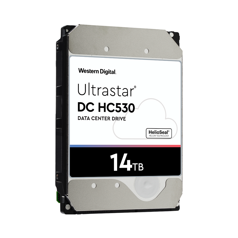  HDD WD Ultrastar HC530 14TB 3.5 inch SATA Ultra 512E SE HE14 512MB Cache 7200RPM WUH721414ALE6L4