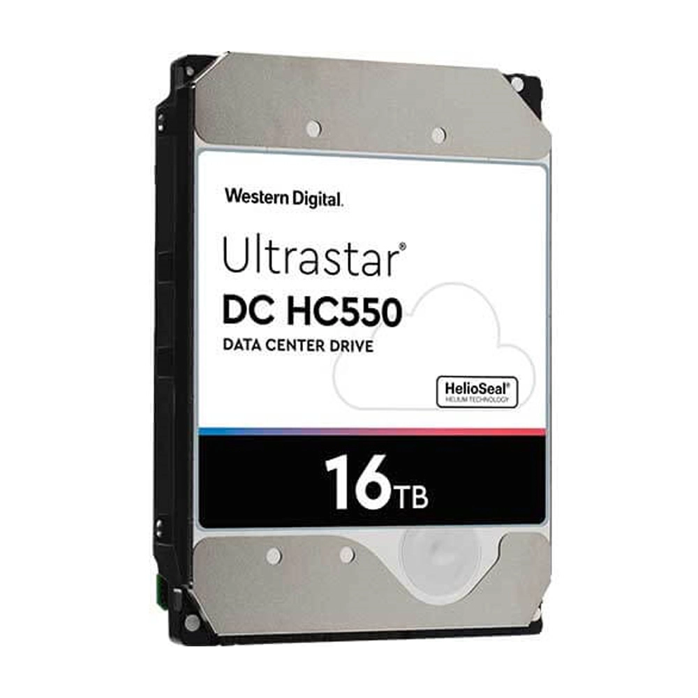  HDD WD Ultrastar HC550 16TB 3.5 inch SATA Ultra 512E SE HE14 512MB Cache 7200RPM WUH721816ALE6L4